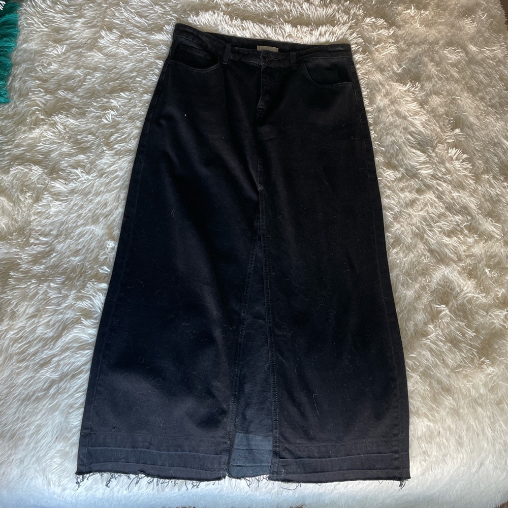 Urban Outfitters denim midi skirt